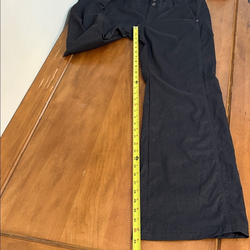 Athleta Nylon Blend Dark Gray Pants Size 12 - Picture 7 of 16